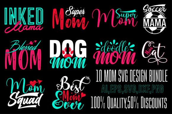 10 Mom SVG Design Bundle: Real Embroidery Review