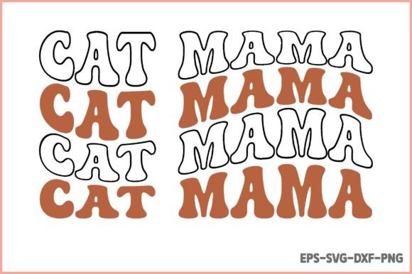 Cat Mama Retro Cat Mom SVG: Embroidery Design Review