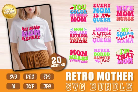 Free Retro Mothers Day Svg Retro Mom Svg Review