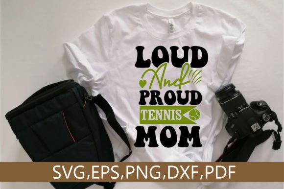 Loud and Proud Tennis Mom Embroidery Design Review