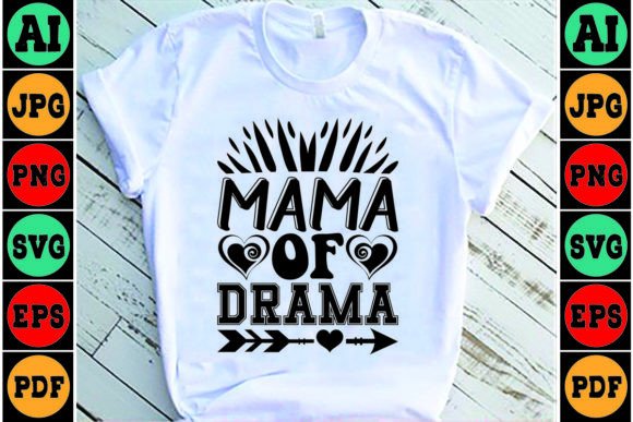 Mama of Drama Mom SVG Design: A Designer's Review