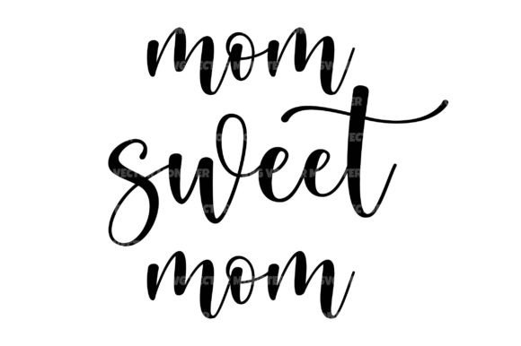 Mom Sweet Mom SVG Cut File: Designer's Project Review