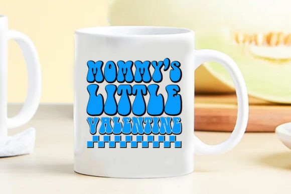 Retro Mom Svg Mommy’s Little Valentine