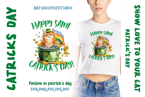 Stitching a St. Patrick's Day Cat Mom Design: A Practical Review